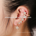 Yiwu hot low price fashion jewelry star shape crystal daily wear earrings